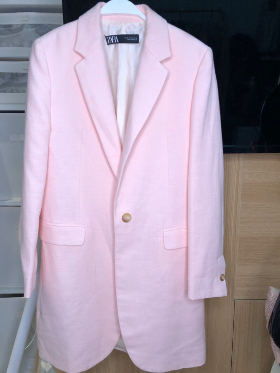 Zara 西装长款外套