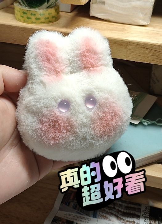 手工制作绒毛挂饰，超级软糯可爱ヽ(##am...