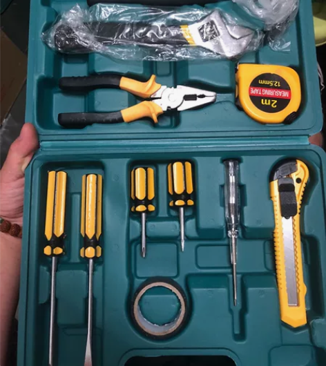 12件家用工具箱。全新。 工具箱。工具 感...