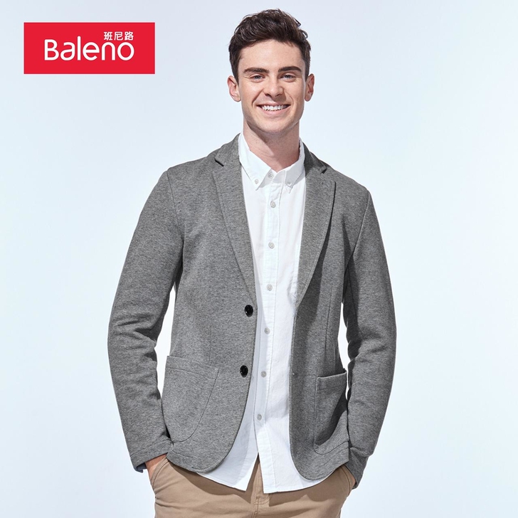 【秒杀】Baleno班尼路 休闲商务西装外...
