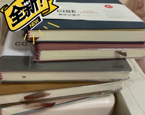 捡漏3.8元超厚笔记本记事本日记本商务记录...