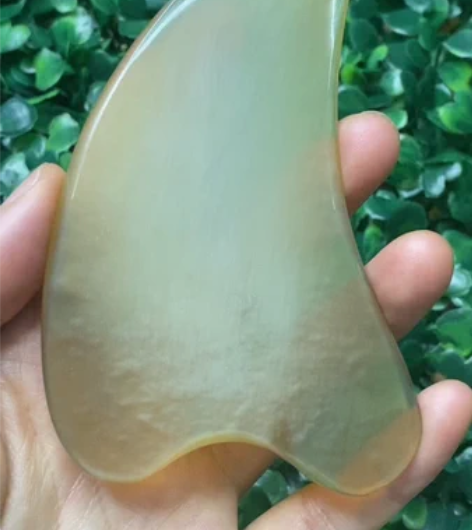 2号——0.4cm厚度牛角刮痧板三角板 可...