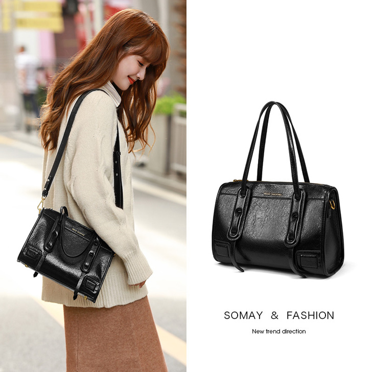 Somay手提包包2020新款百搭单肩斜挎...