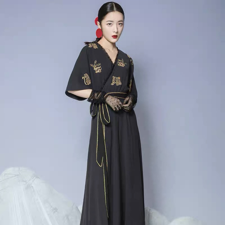 徐娇织羽集[曦和]连体裤汉服汉元素 几乎全...