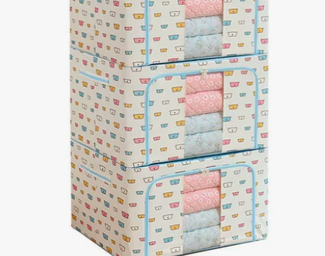 特大号衣服收纳箱牛津布艺可折叠整理盒储物箱...