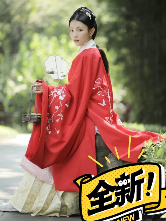 南雅集 原创刺绣明制 中国风秋冬汉服 女...