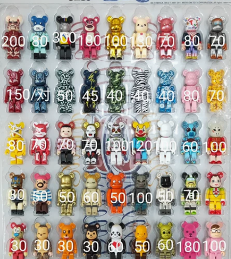 Bearbrick 100%积木熊 进击的...