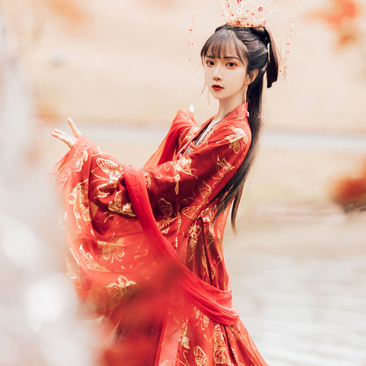 【99划算价】花神赋汉服中国风夏季仙气学生...
