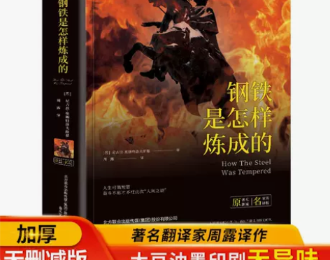 精装硬壳钢铁是怎么样炼成的正版完整版初中生...
