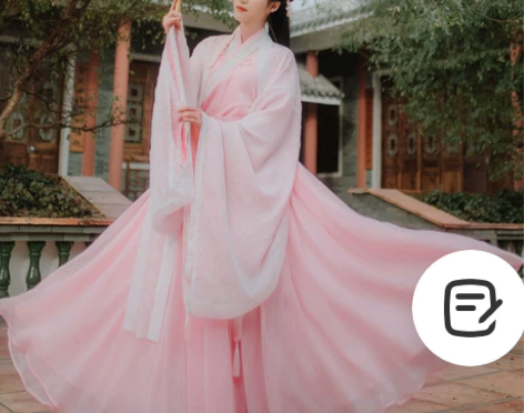 云香霓裳汉服女原创9米大摆裙琼瑶大袖交领齐...