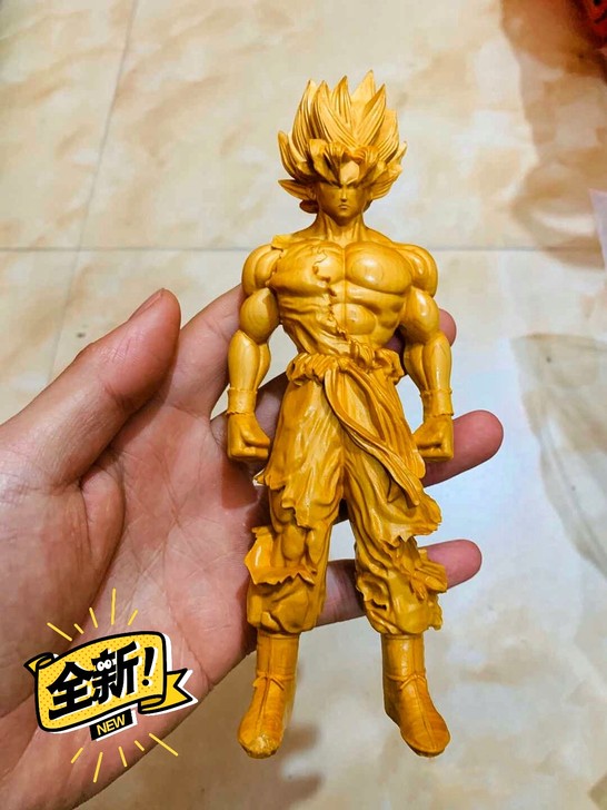 木雕摆件崖柏雕刻手把件家居饰品动漫人物手办...