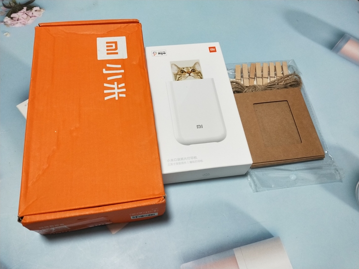 全新未拆封小米口袋照片打印机,赠送创意网红...