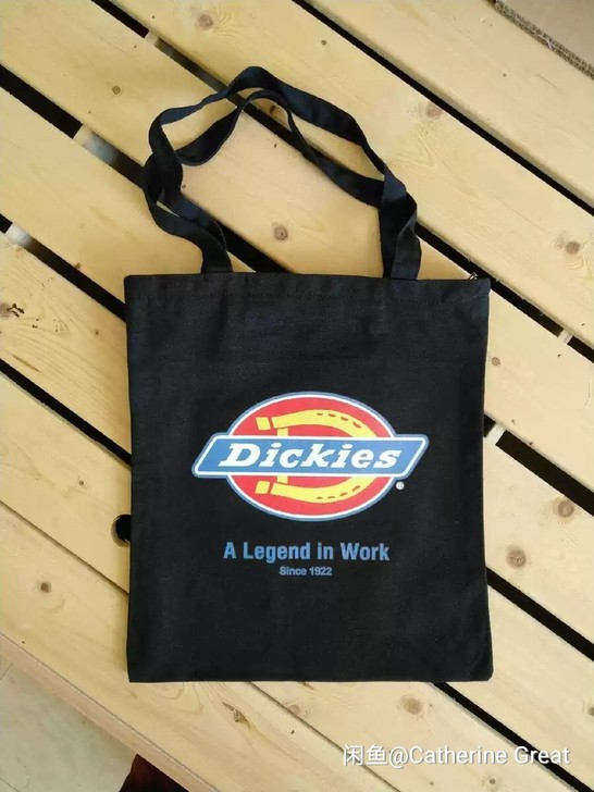 全新dickies帆布包单肩包ins潮牌全...