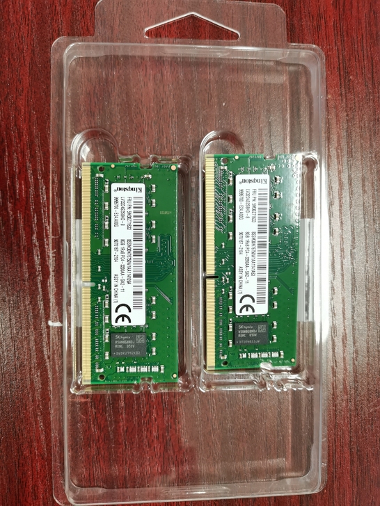 今年3月份买的笔记本,现在升级内存换下来的...