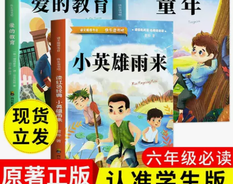 爱的教育童年高尔基正小英雄雨来快乐读书吧六...