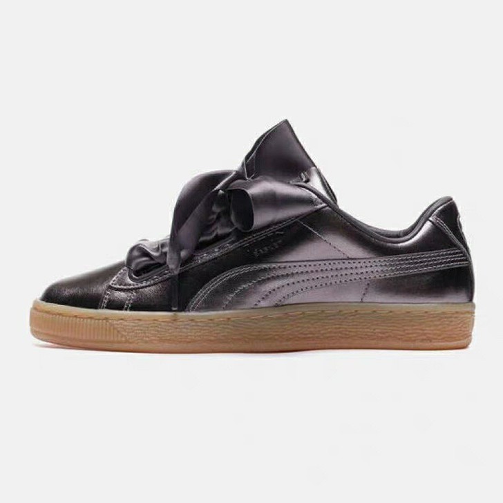 Puma彪马女鞋板鞋蝴蝶结Rihanna休...