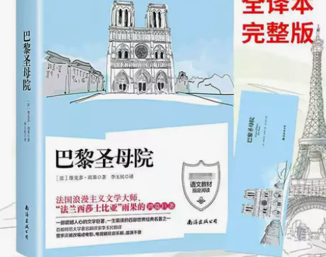 正版巴黎圣母院维克多 雨果著中小学生文学课...