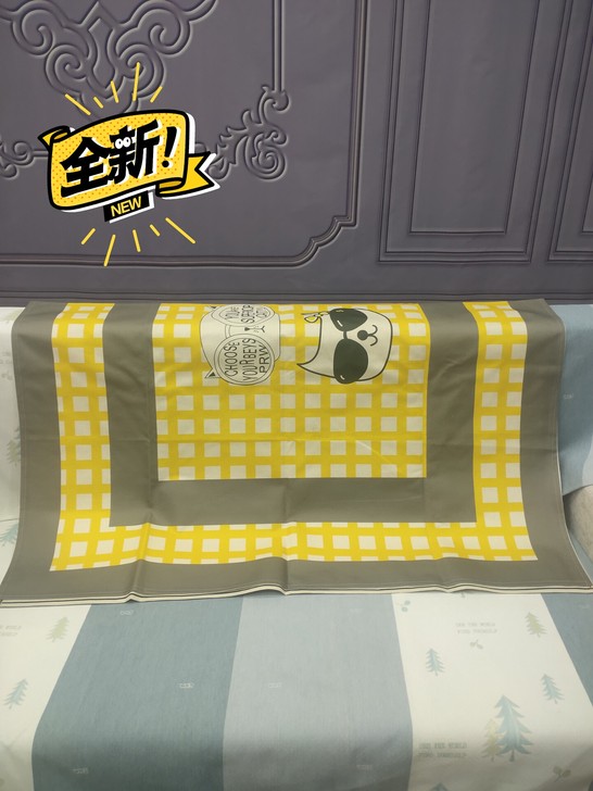 全新桌布防水防油免洗布艺书桌ins风北欧长...