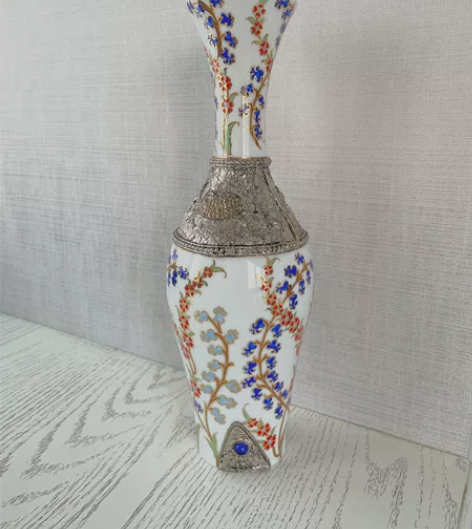日本出口欧美土耳其绝版稀有陶瓷中古花瓶花器...