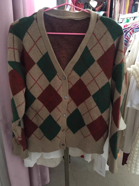 GUOGUOWOMEN果果家 毛衣外套开衫...