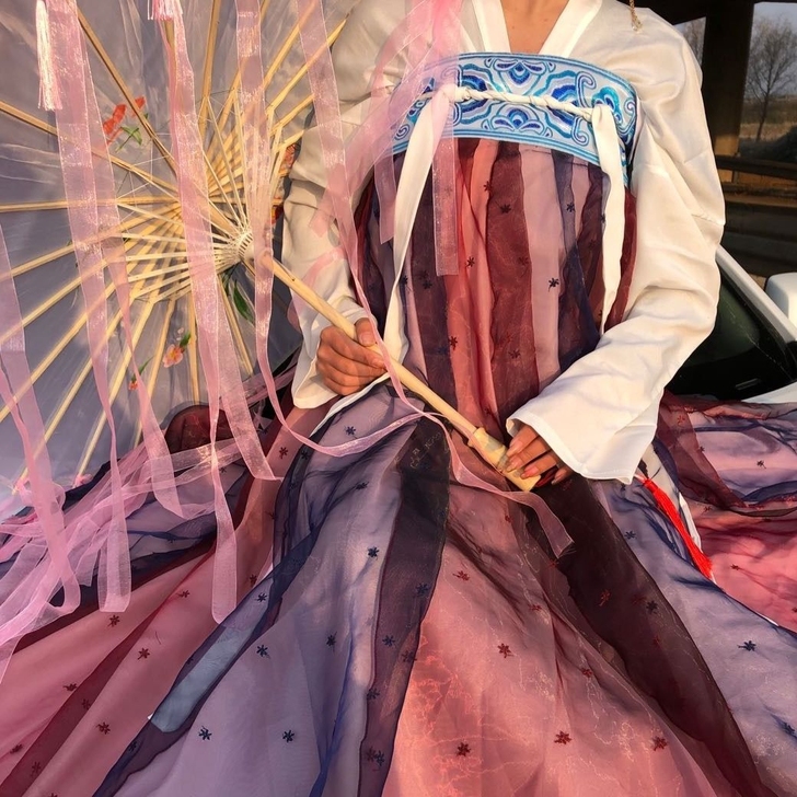 出社【星河赋】汉服   唐制齐胸襦裙原创正...