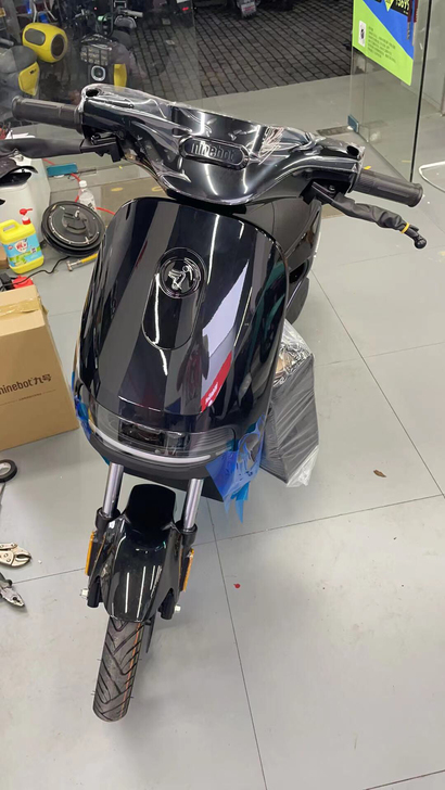 九号电动车新C90 黑色目前60公里，可以...