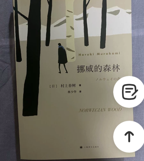 挪威的森林 村上春秋 林少华译 全新哒！！...