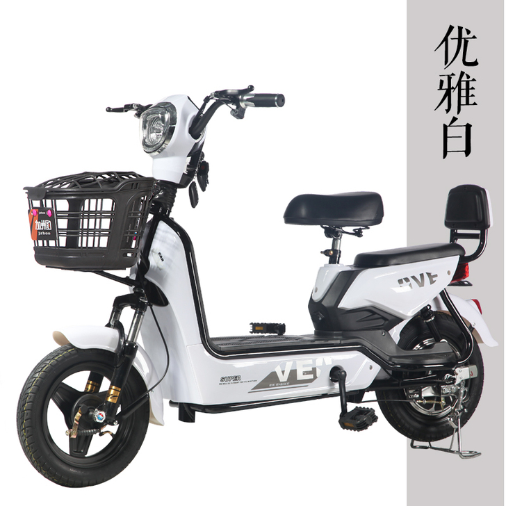 加州豹新款电动车成人电动自行车48V小型双...