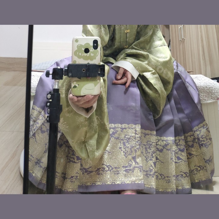 出吉元裳织-麒麟海水云纹传统纹样明制织金锻...