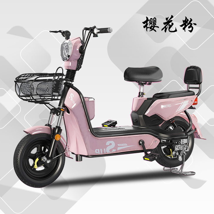 新国标爱玛小鸟同款电动自行车小型电瓶车长跑...