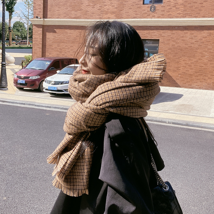 戴发 围巾披肩 全新