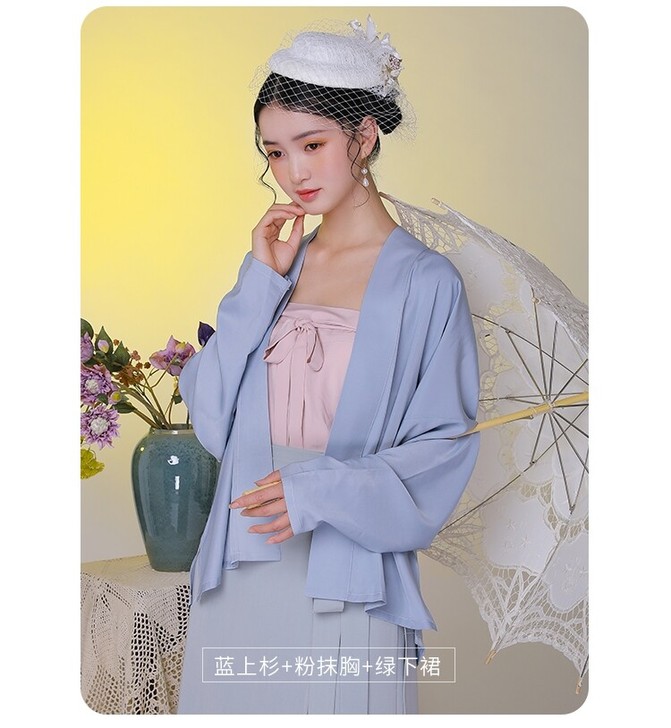 她说汉家衣裳正品宋制一片式抹胸汉服女原创设...