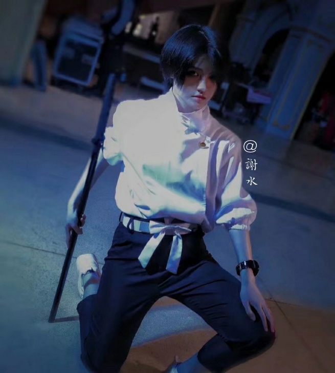 乙骨忧太cos服仅上衣没有裤子