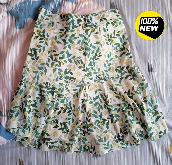 全新雪纺裙荷叶边 小清新风碎花半身裙鱼尾裙...