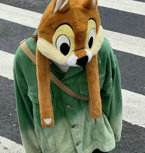 迪士尼系列、毛绒帽、动耳帽 3D立体朱迪跟...