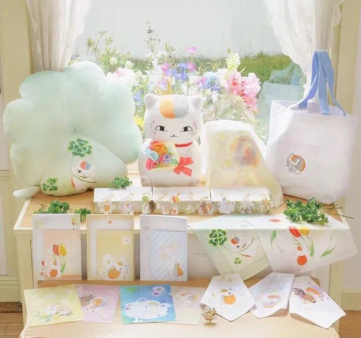 夏目友人帐 猫老师 花语 一番赏  猫老师...