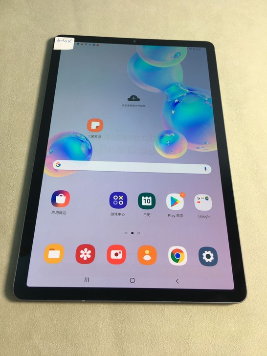 三星平板tab s6到货插卡版 新到一批三...