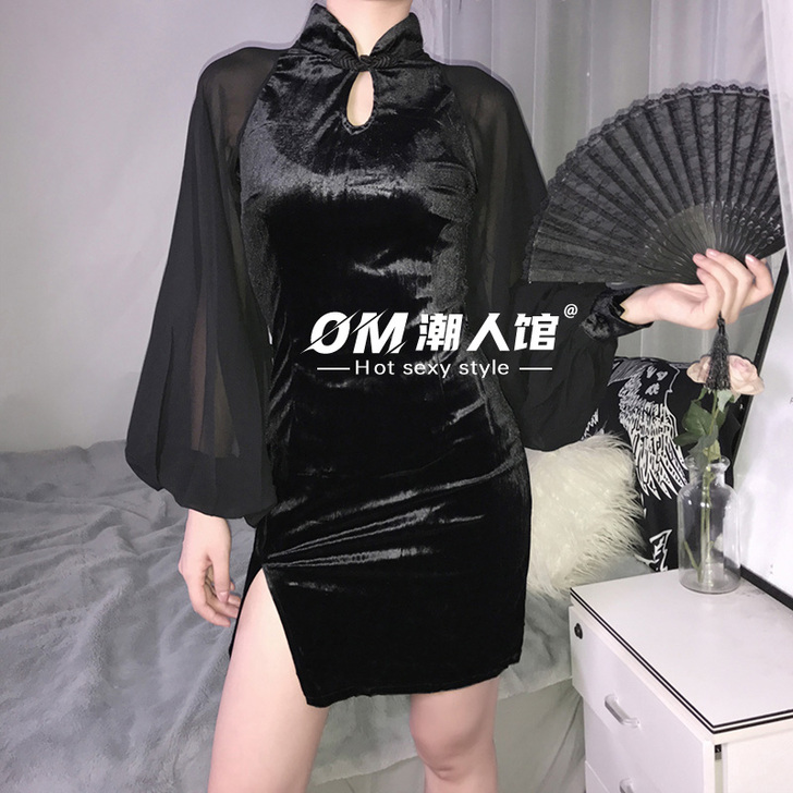 连衣裙,全新未穿,夜店风格,太性感了没机会...