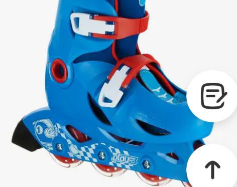 【女王价】迪卡侬溜冰鞋 儿童初学趣味可调节...