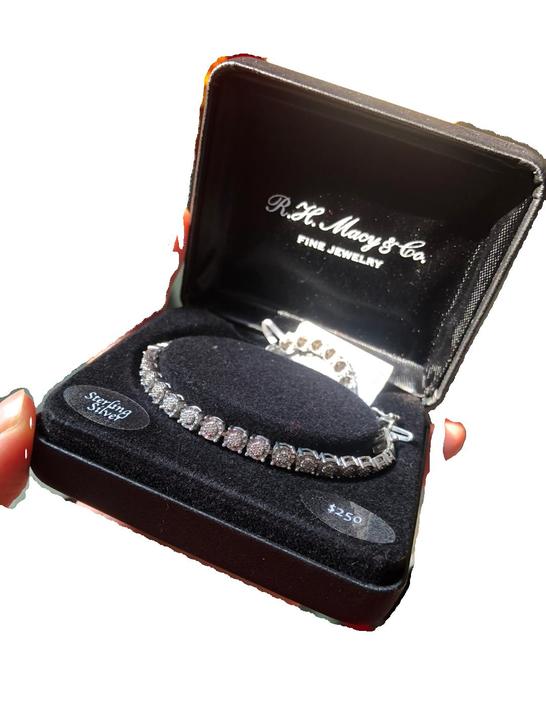 钻石手链，真钻！保真