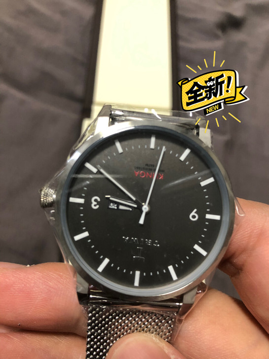 TRIWA男士手表时尚纤薄个性双历双语星期...