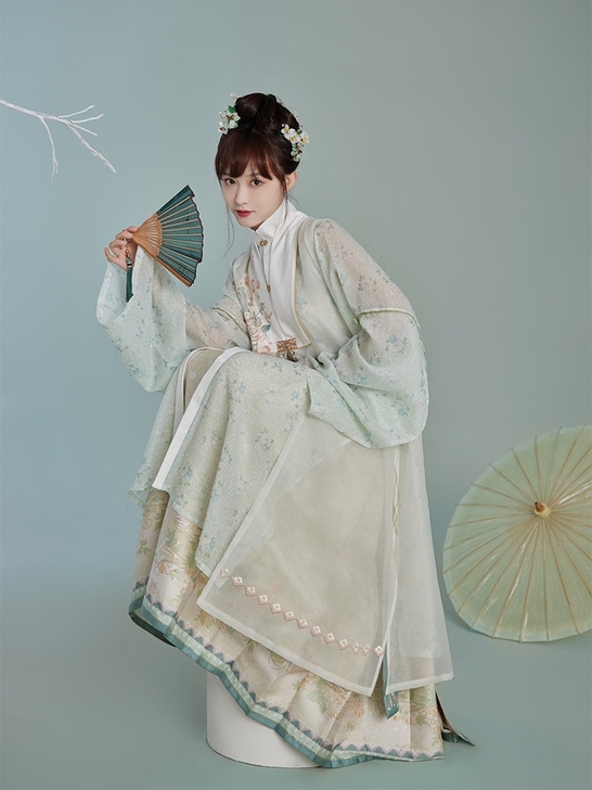 【暂挂】七月夕 青雾 绣花比甲