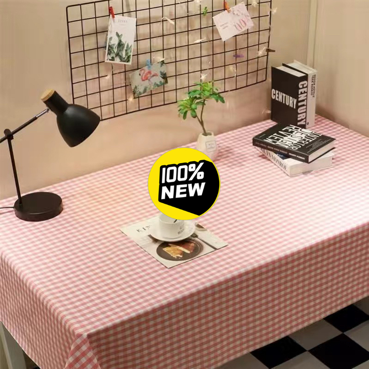 【捡漏】少女心桌布防水防烫防油免洗pvc茶...