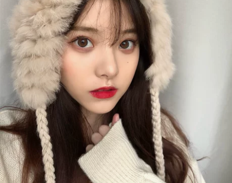 帽子女秋冬雷锋帽韩版百搭网红护耳帽加绒兔毛...