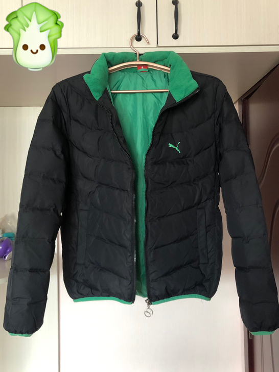 彪马男士羽绒服，正品，L码180/100A...