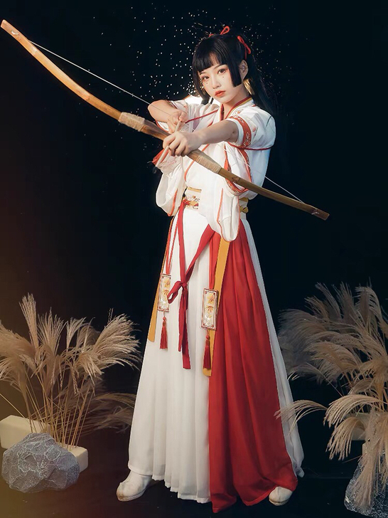 标价慢收。收宿问【白露】 晋制原创汉服女齐...