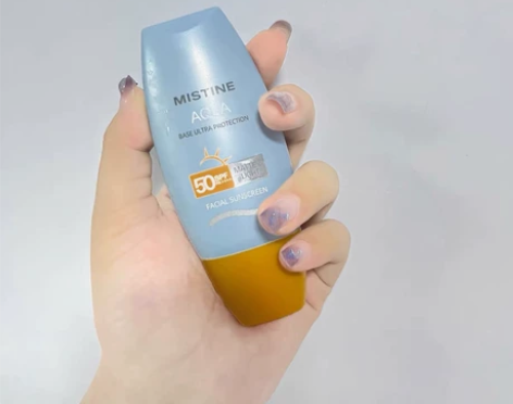 【可扫防伪】mistine防晒霜小黄帽面部...