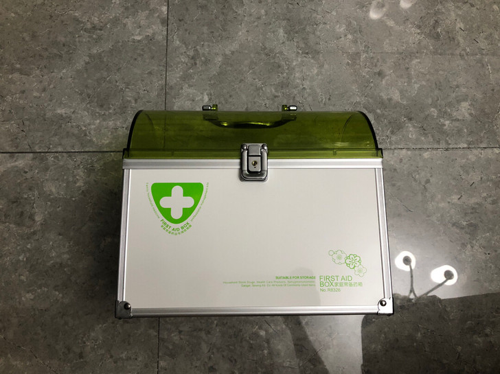 多功能六格医药箱 颜色分类:绿色