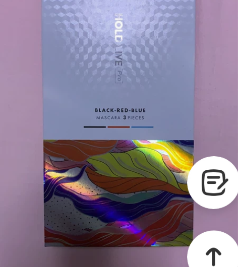 三色睫毛膏 hold live 全新。盲盒...