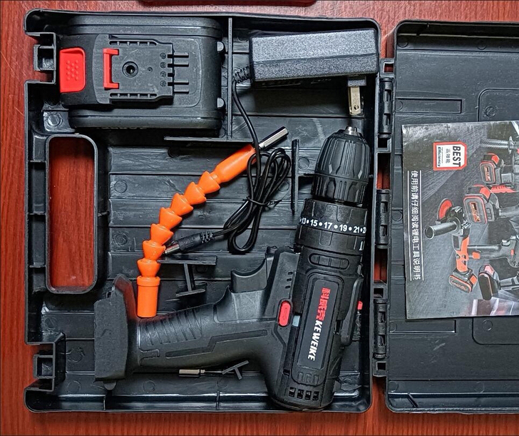 【质保三年】德国冲击充电钻大功率电转手电钻...